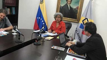 Tibisay Lucena se reunió con equipo técnico de la Alta Comisionada de DDHH de la ONU