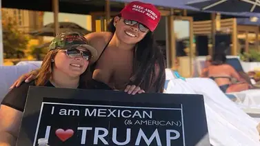 "Paloma For Trump", la latina "influencer" que adora al presidente de EEUU "Paloma For Trump", la latina "influencer" que adora al presidente de EEUU