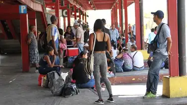 Poca afluencia en terminales de Caracas Poca afluencia en terminales de Caracas