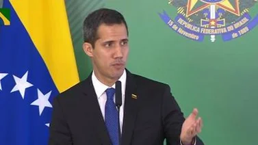 Guaidó en el Palacio de Planalto: Vamos a seguir luchando por el ingreso de la ayuda humanitaria