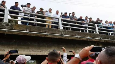 Duque llegó al puente Simón Bolívar y le ofreció su apoyo a los venezolanos (+Fotos)