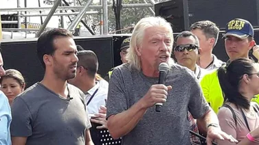 Richard Branson: La idea es lograr que los medicamentos y alimentos lleguen a los venezolanos