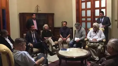 Exministros de Hugo Chávez se reunieron con Guaidó en la AN Exministros de Hugo Chávez se reunieron con Guaidó en la AN