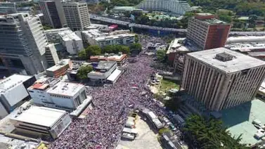 En imágenes: Oposición llenó las calles de las principales ciudades del país En imágenes: Oposición llenó las calles de las principales ciudades del país