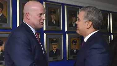 Duque se reunió con fiscal de EEUU para revisar acciones del Grupo de Lima Duque se reunió con fiscal de EEUU para revisar acciones del Grupo de Lima