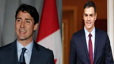 Justin Trudeau y Pedro Sánchez trataron la crisis de Venezuela Justin Trudeau y Pedro Sánchez trataron la crisis de Venezuela