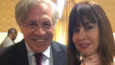 Mimí Lazo se encontró con Luis Almagro y le agradeció su trabajo por Venezuela Mimí Lazo se encontró con Luis Almagro y le agradeció su trabajo por Venezuela