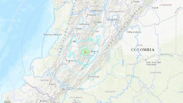 Temblor de magnitud 5,5 sacudió a Colombia sin causar víctimas de momento