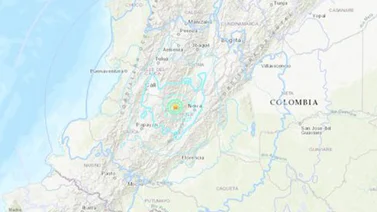 Temblor de magnitud 5,5 sacudió a Colombia sin causar víctimas de momento