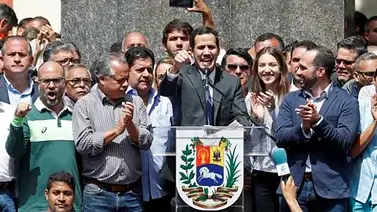 Juan Guaidó: "Un Golpe de Estado es si me llevan preso" Juan Guaidó: "Un Golpe de Estado es si me llevan preso"