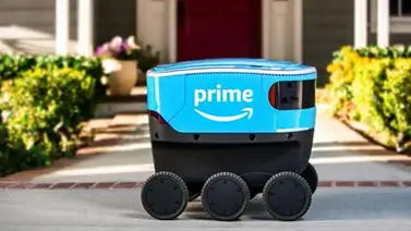 Amazon presenta a "Scout", su pequeño robot mensajero Amazon presenta a "Scout", su pequeño robot mensajero