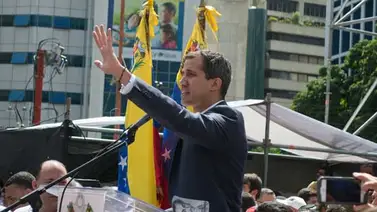 Guaidó afirma que tiene el apoyo del presidente de España Guaidó afirma que tiene el apoyo del presidente de España