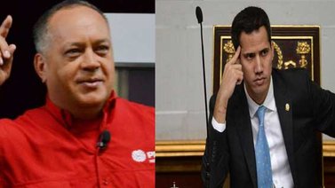 Cabello aseguró que mantuvo conversaciones con Juan Guaidó