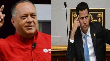 Cabello aseguró que mantuvo conversaciones con Juan Guaidó