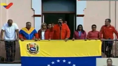 Maduro: "He decidido romper relaciones con el Gobierno golpista de EEUU"