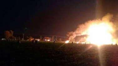 Sube a 66 cifra de muertos al explotar toma clandestina de gasolina en México (+Video)