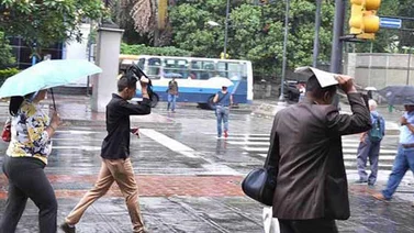 Lluvias dispersas en las regiones central, oriental y occidental del país se prevé para este jueves