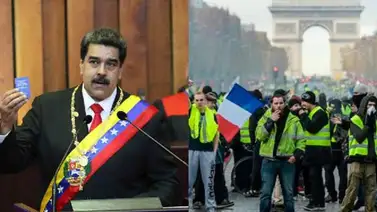 Maduro bromeó sobre los "chalecos amarillos" en su discurso de investidura Maduro bromeó sobre los "chalecos amarillos" en su discurso de investidura