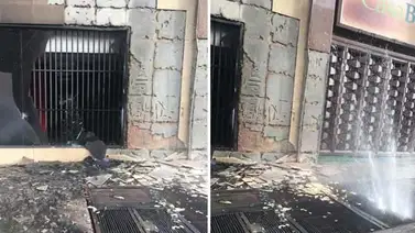 Explosión de tanquilla de electricidad en la Av. Urdaneta dejó sin luz a la Candelaria Explosión de tanquilla de electricidad en la Av. Urdaneta dejó sin luz a la Candelaria