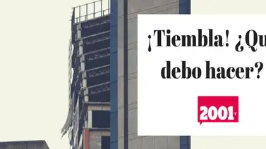 Qué se debe hacer en caso de un temblor o réplica (Infografía y Video) Qué se debe hacer en caso de un temblor o réplica (Infografía y Video)