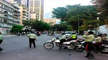 Un muerto y un herido tras intento de secuestro en la Av. Francisco de Miranda (+Video)