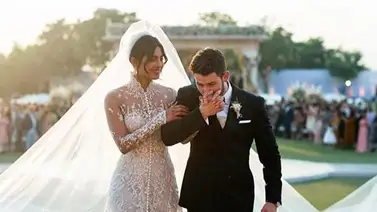 El cantante Nick Jonas y Priyanka Chopra se casaron en la India (+Fotos) El cantante Nick Jonas y Priyanka Chopra se casaron en la India (+Fotos)