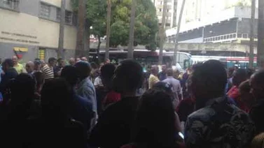 Trabajadores de VTV protestaron para exigir mejoras salariales