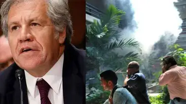 Luis Almagro condenó violencia en la Universidad de Carabobo Luis Almagro condenó violencia en la Universidad de Carabobo