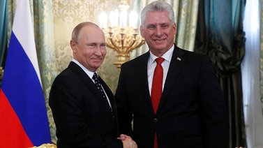 Díaz-Canel invitó a Putin a visitar Cuba en 2019