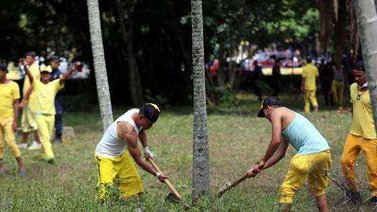 Privados de libertad le dieron un cariñito al Jardín Botánico de Caracas