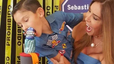 El hijo de Viviana Gibelli conmovió las redes sociales con un mensaje en uno de sus exámenes