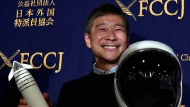 El japonés que irá a la Luna en la nave SpaceX no espera un entrenamiento "muy duro"