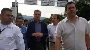 Filippo Grandi visitó la frontera como muestra de ayuda externa ante crisis venezolana Filippo Grandi visitó la frontera como muestra de ayuda externa ante crisis venezolana