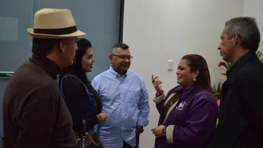 Néstor Reverol recorrió la Expoferia Internacional del Cacao