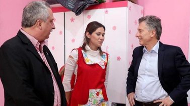 Macri inauguró un centro infantil con dinero incautado al venezolano Antonini Wilson en 2007