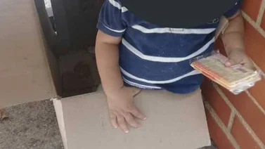 Abandonan a un niño en una caja en edificio de El Marqués
