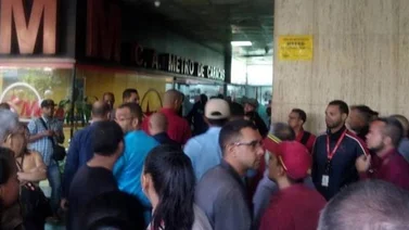 Personal del Metro de Caracas impidió protesta por parte del comité de usuarios (+Video)