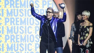 Omar Koonze fue galardonado como Artista Revelación en los Premios Pepsi Music