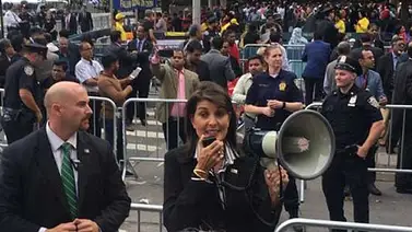 VIDEO: Nikki Haley: Alzaré mi voz hasta que Maduro se vaya VIDEO: Nikki Haley: Alzaré mi voz hasta que Maduro se vaya