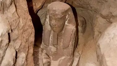 Arqueólogos descubren esfinge antigua en Egipto Arqueólogos descubren esfinge antigua en Egipto