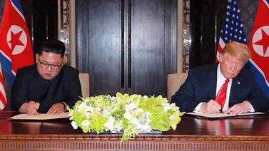 Trump dice que espera otra carta de Kim Jong-un y cree que será "positiva"