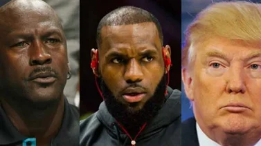 Michael Jordan apoya a LeBron James ante ofensiva de Trump