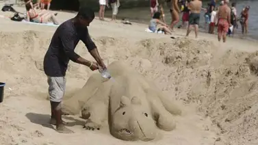 Portugal alcanza temperaturas récord en plena ola de calor Portugal alcanza temperaturas récord en plena ola de calor