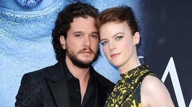 Se casan los actores Kit Harington y Rose Leslie, pareja en la serie "Juego de Tronos"