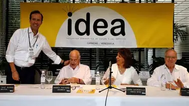 IDEA hace protesta anticipada por el "atropello" a María Corina Machado IDEA hace protesta anticipada por el "atropello" a María Corina Machado