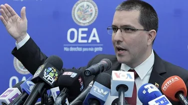 Jorge Arreaza calificó resolución de la OEA como "un absurdo"