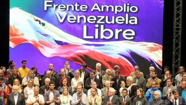 Frente Amplio Venezuela Libre pide "conciencia" ante comicios presidenciales Frente Amplio Venezuela Libre pide "conciencia" ante comicios presidenciales