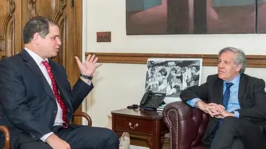 Almagro y Luis Florido se reunieron para tratar el agravamiento de la crisis migratoria Almagro y Luis Florido se reunieron para tratar el agravamiento de la crisis migratoria