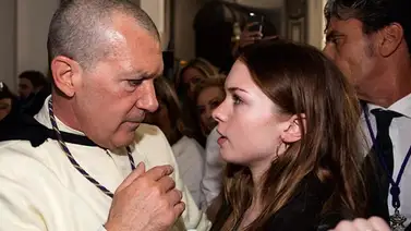 Antonio Banderas vuelve a la Semana Santa española en una procesión de Málaga Antonio Banderas vuelve a la Semana Santa española en una procesión de Málaga