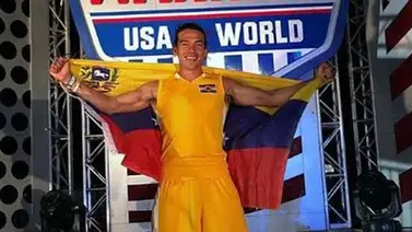 Venezolano se convierte en el primer latino en culminar etapa final de American Ninja Warrior Venezolano se convierte en el primer latino en culminar etapa final de American Ninja Warrior